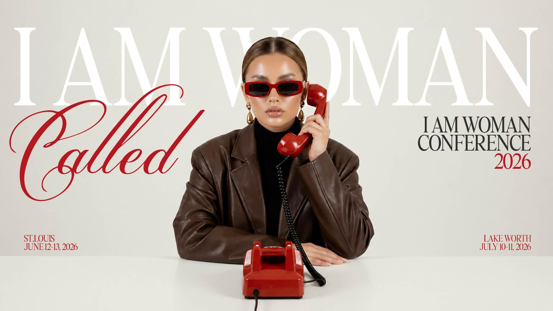 Called — I Am Woman Conference 2026 · St. Louis June 12–13 · Lake Worth July 10–11